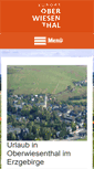 Mobile Screenshot of oberwiesenthal-urlaub.de